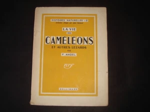 HISTOIRE NATURELLE N°2 LA VIE DES CAMELEONS 1943 - Picture 1 of 1