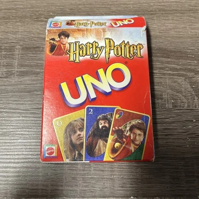 Harry Potter UNO Card Game Mattel 2003 Complete Rare 110 Cards Set Packs sealed - Image 1 of 4