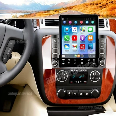 9.7" For GMC Sierra Yukon Silverado 2007-14 Radio de coche estéreo GPS jugador - Image 1 of 4