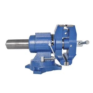 Heavy Duty 5" Multi-Purpose 360 Degrees Rotation Swivel Base Rotating Bench Vise - Picture 1 of 12