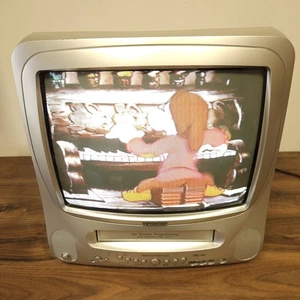 14 Zoll Ferguson CRT Retro Gaming TV Monitor Videorecorder RGB Scart FTC1420T Ntsc Pal - Bild 1 von 9