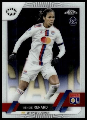 2022-23 Topps Chrome UEFA Women's Champions League Wendie Renard #91 - Image 1 of 2