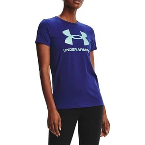 Under Armour Women's Live Sportstyle Graphic Short Sleeve Crew Neck, NWT - Picture 1 of 2
