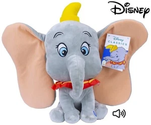 Peluche DUMBO Elefante Grande 30cm CON SUONI Musiche Originale DISNEY - Foto 1 di 2