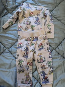 Stella McCartney Kids Mushroom & Dragon Set Size 3Y,worn 2 times - Picture 1 of 6