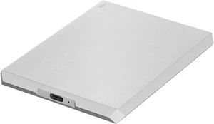 LaCie Mobile Drive 2TB External Hard Drive HDD USB-C Silver Moon from Japan - Picture 1 of 6