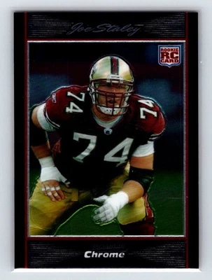 2007 Bowman Chrome - Joe Staley #BC42 (RC) - Image 1 of 2