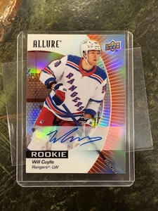 2023-24 Upper Deck Allure Autographs Red Rainbow #101 Will Cuylle RC ROOKIE AUTO - Bild 1 von 2