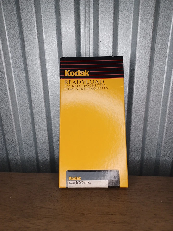 KODAK Tmax 100 Readyload 4"x5"  TMX4052 film open boxes exp 12/1997 Open 50%+ - Image 1 of 4