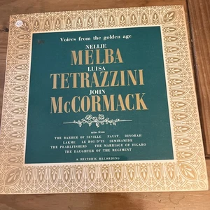 "Voices From The Golden Age-Melba,Tetrazzini,McCormack" vinyl LP-FDY 2064 - Picture 1 of 3