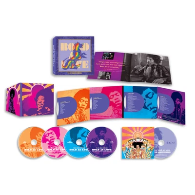 Jimi Hendrix - Bold Als Love ( Lim. Ed (2025) 4 CD + blu ray - Bild 1 von 2