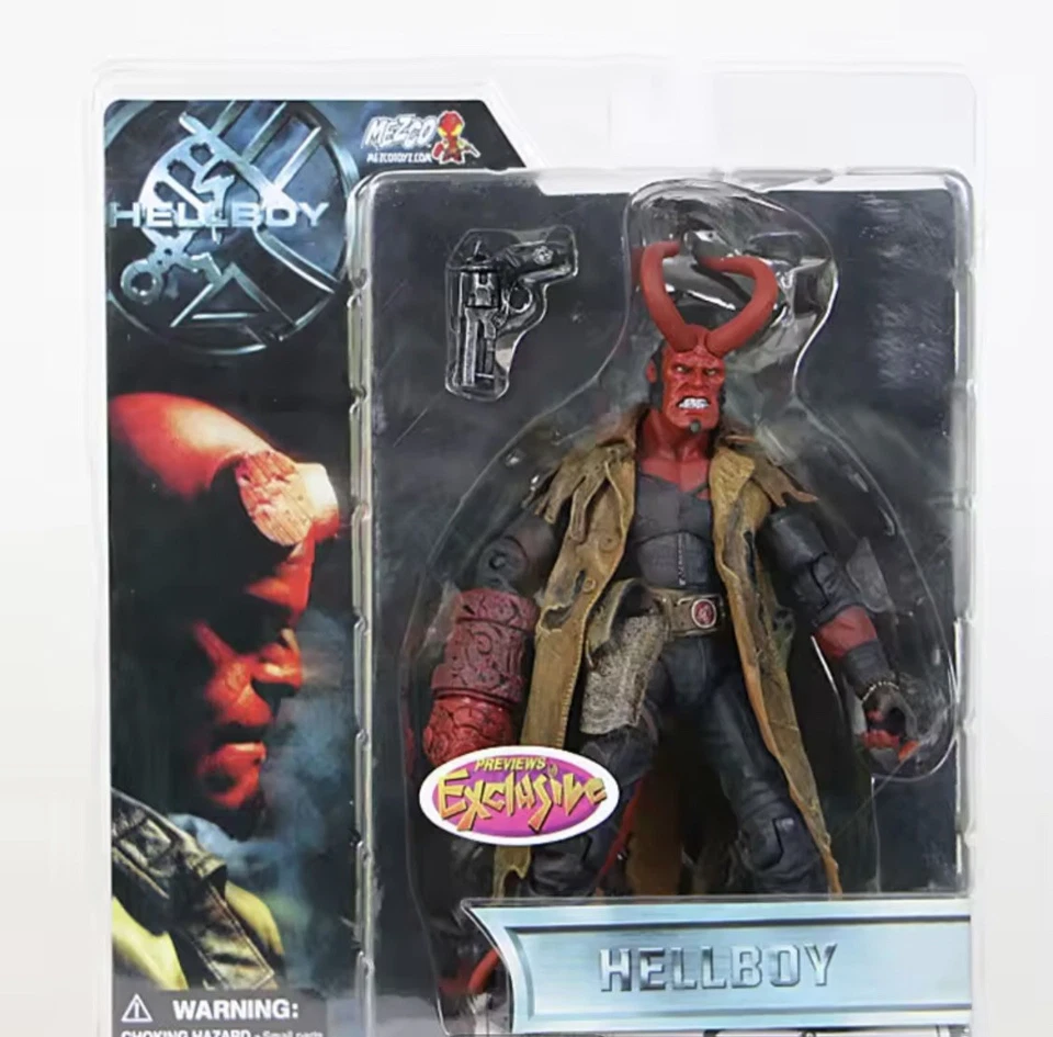 Hellboy Exclusive HB 7" Action Figure Smoking Ver. Series 2 Toy 1:12