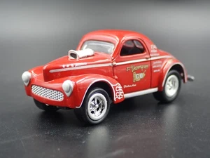1941 41 Willys Coupé Gasser Jr Thompson Co Nhra 1:64 Scala Modellino Auto - Foto 1 di 6
