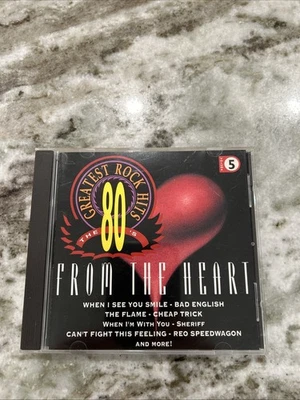 Greatest Rock Hits, Vol 5: The 80s: From the Heart - Audio CD NEAR MINT - Image 1 of 4