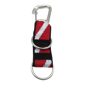 Diving Hook Buckle Lanyard Clasp with Webbing Strap for Diving and Outdoor Use - Picture 1 of 6