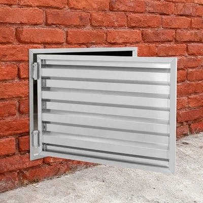 Cubierta de ventilación de arrastre de acero inoxidable para ático/sótanos Foto 1 de 4