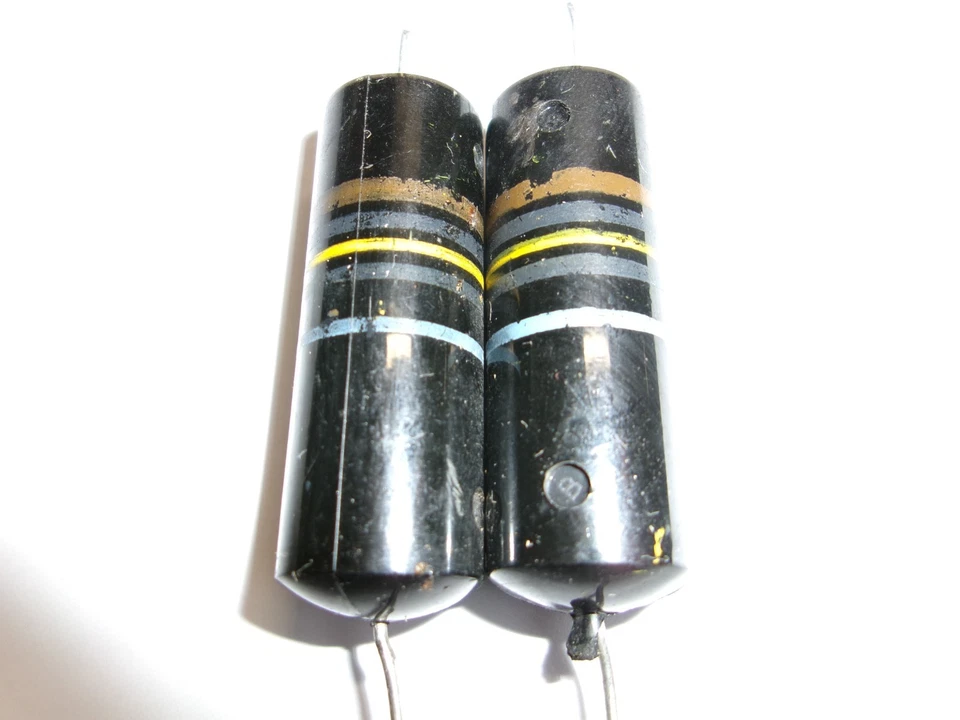 2 CONDENSADORES DE TONO SPRAGUE BUMBLE BEE .1uf@600V MYLAR Foto 1 de 1