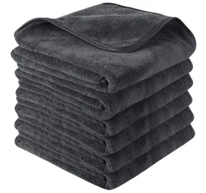 Microfiber Car Drying Towels Ultra Absorbent,No Streaks,Scratches, or Water S... - Picture 1 of 8