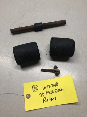 John Deere F525 48" Deck Rear Rollers And Shaft - Image 1 of 3