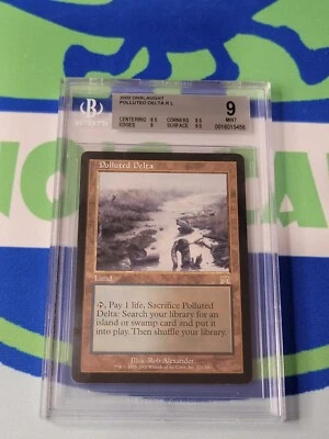 MTG Polluted Delta Onslaught 321/350 Regular Rare - Image 1 of 2