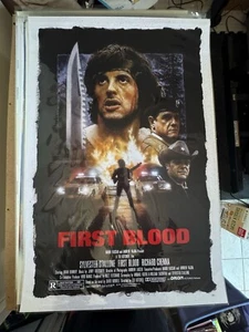 First Blood 2022 Ethan Pro 24"x36" Screenprint #14 of 40 - Picture 1 of 5