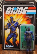 Super7 - G.I. Joe ReAction Figures Wave 3 - Snake Eyes  Cartoon V2  Sealed