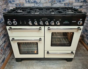 Rangemaster Kitchener 110 LPG Dual Fuel Cream Range Cooker - DELIVERY AVAILABLE - Picture 1 of 8