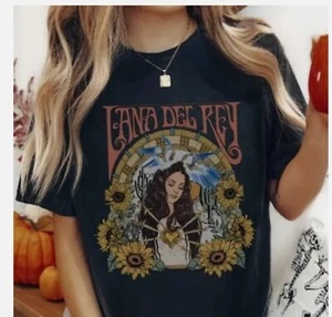 Retro Lana Del Rey Shirt, Vintage Album Merch Birthday Gift Unisex S-5Xl - Picture 1 of 8