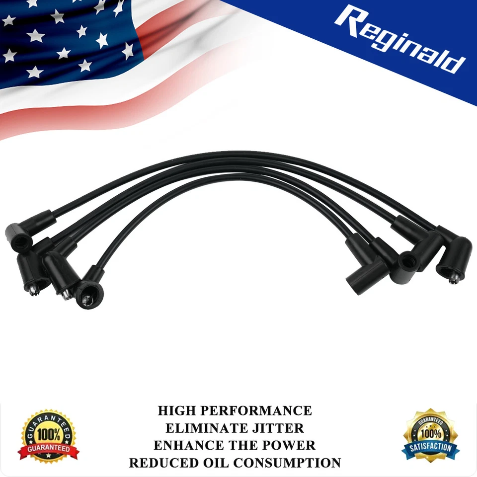 Juego de 4 cables de bujía nuevos RC-ZE81 2004-2008 para Mazda RX-8 1,3 L GT GS  Foto 1 de 4