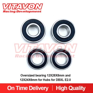 Rodamiento de gran tamaño VITAVON 12X28X8 mm y 12X24X6 mm para bujes para DBXL E2.0 DBXLGAS - Imagen 1 de 4