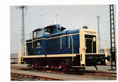 D100941 Baiureihe 260 Núremberg 1985 trenes locomotoras postal Alemania Foto 1 de 2