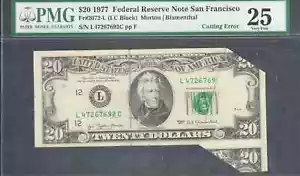 1977 $20 Small Size $20 Federal Reserve Notes 2072-L PMG 25 - Picture 1 of 2