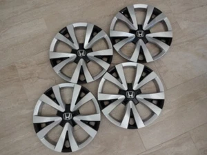 Honda Civic 2022,2023,2024 OEM 16" Black Silver Wheel Covers Hubcaps (Set 4) NEW - Picture 1 of 2