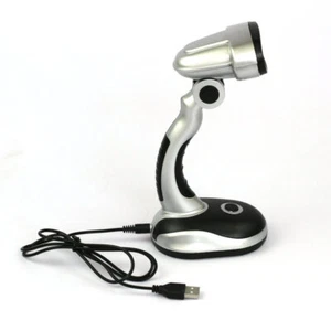 12LED Bright Portable Lamp AA Battery Operated Light Lamp Desk Reading Table - Picture 1 of 12