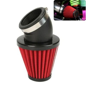Accessory 45 Degree Bend 42mm Motorcycle High Flow Air Intake Filter With Clamp - Picture 1 of 10