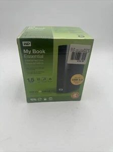 WD Western Digital My Book Essential 1.5 TB USB 3.0 Desktop External Hard Drive - Picture 1 of 3