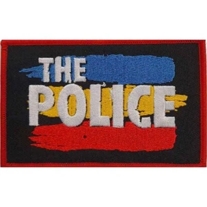 THE POLICE Iron On Patch: 3 STRIPES LOGO: Sting Official Merch fan gift £pa - Imagen 1 de 10