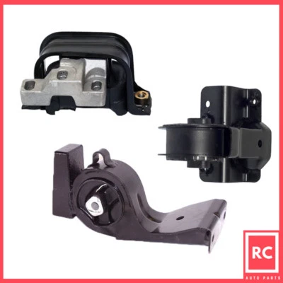 Engine Motor Mount 3PCS Set for 1998-2000 Dodge Stratus/ Plymouth Breeze 2.0L - Image 1 of 4