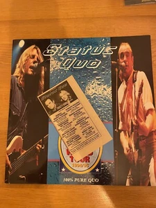 Status Quo Thirsty Work Programme Plus Clipping - Picture 1 of 3