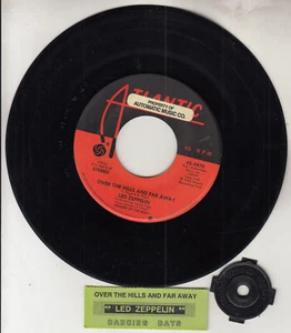 LED ZEPPELIN Over the hills and far away & Dancing days 7" 45 rpm record + title - Picture 1 of 1