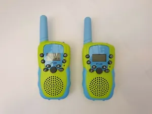 Children Walkie Talkies 2 Pcs Long Range Kids Walky Talky UHF 446MHz 8 Channel - Picture 1 of 4