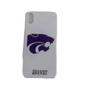 Guard Dog Kansas State Wildcats - Funda híbrida DP1 para iPhone X/Xs - Blanca - Imagen 1 de 9