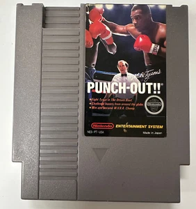 Mike Tyson's Punch-Out (Nintendo Entertainment System NES, 1987) TESTED & WORKS - Picture 1 of 5