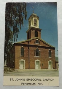 St. John's Episcopal Church Portsmouth, N.H. Postcard (B2) - Picture 1 of 2