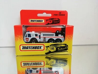 MATCHBOX 18 CAMION DEI POMPIERI IN SCATOLA - Immagine 1 di 4