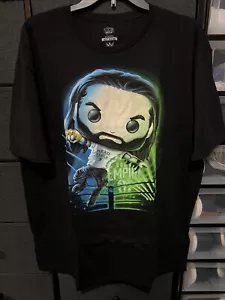 Roman Reigns WWE Head of the Table FUNKO T-Shirt Black Size XL NWOT Wrestling - Picture 1 of 1