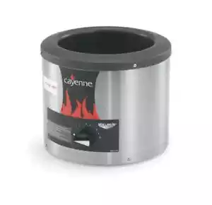 Vollrath 72430 4 Quart Cheese & Topping Warmer w/ Inset, Cover, & Hinge - Picture 1 of 1