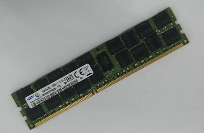 SAMSUNG 16GB DDR3 1600M 2Rx4 PC3L-12800R M393B2G70QH0-YK03 Server LRDIMM RAM - Image 1 of 3
