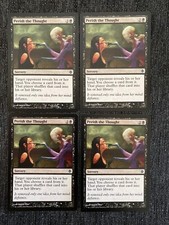 4x Perish the Thought Rise of the Eldrazi MtG Magic Black Common 4 x4 Card Cards