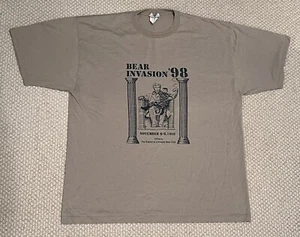 District of Columbia Bear Club Bear Invasion '98 T-Shirt 1990's Gay Pride - Picture 1 of 4